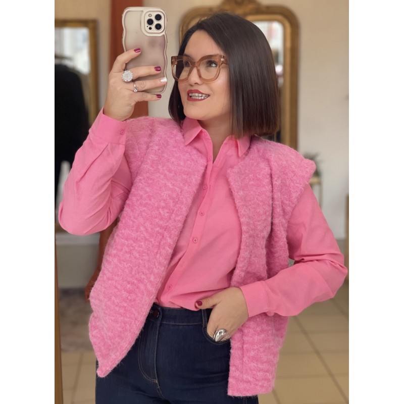 Gilet Léon - rose